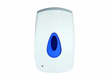 Automatic soap dispenser with sleek design.