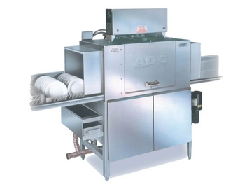 Stainless steel dishwashing machine