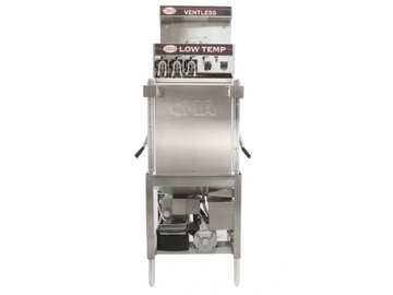 Stainless steel ventless cooking appliance