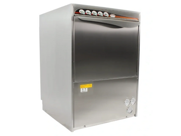 Stainless steel industrial dishwasher