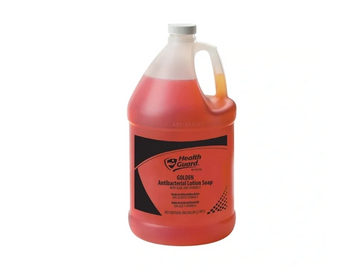 Large jug of antibacterial hand soap