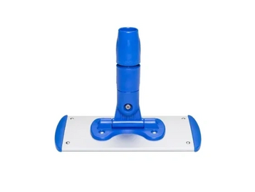Industrial mop head with blue handle