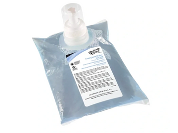 Soap dispenser refill bag with pump