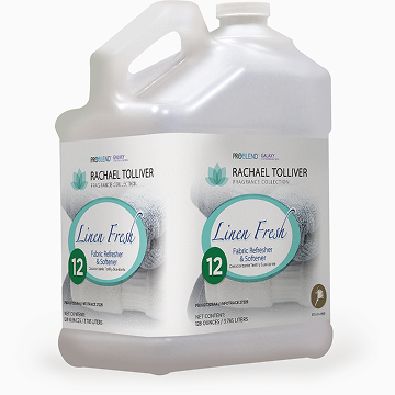Two gallons of Rachel Talbott Lime Fresh natural cleaner with tea tree oil.